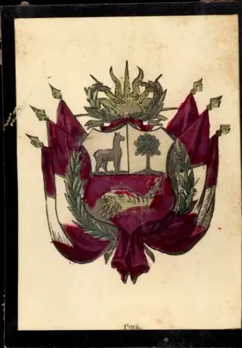 Foto Peru, Escudo de la Nación, Wappen