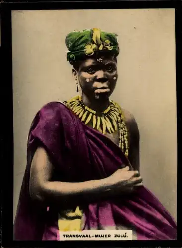 Foto Transvaal, Südafrika, Mujer Zulu