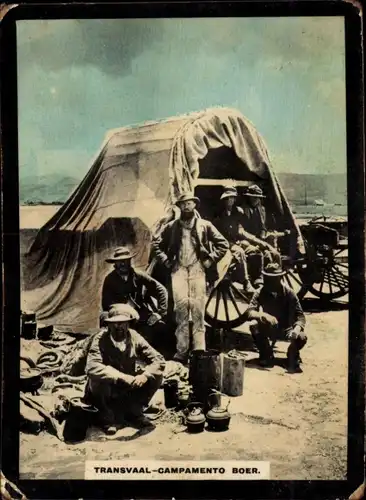 Foto Transvaal, Südafrika, Campamento Boer, Buren