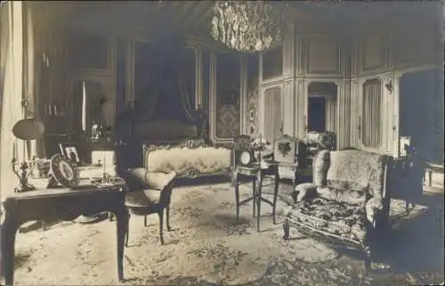 Ak Peyrieu Ain, Chateau, Chambre de Madame