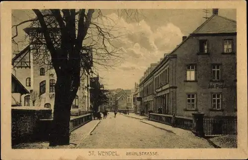 Ak Sankt Wendel im Saarland, Brühlstraße