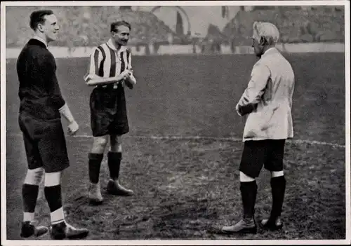 Sammelbild Olympia 1936, Olympische Spiele Antwerpen 1920, Fußball, Belgien, Tschechoslowakei