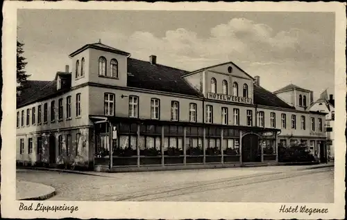 Ak Bad Lippspringe in Westfalen, Hotel Wegener