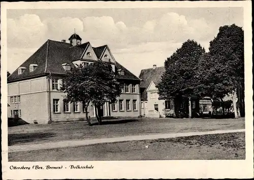 Ak Ottersberg in Niedersachsen, Volksschule