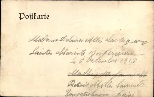 Ak Neunkirchen im Saarland, Goethestraße