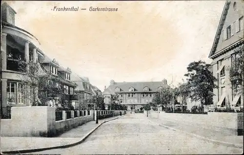 Ak Frankenthal in der Pfalz, Gartenstraße