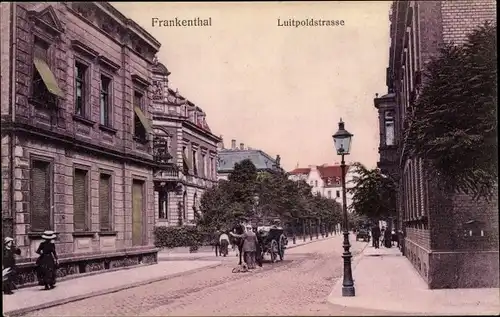 Ak Frankenthal in der Pfalz, Luitpoldstraße