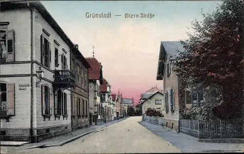 Ak Grünstadt in der Pfalz, Bitzenstraße