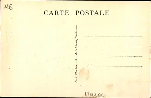 Ak Safi Marokko, Les Marchands de poteries