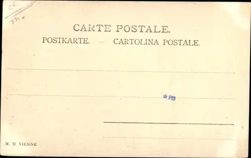 Ak Portrait einer jungen Frau