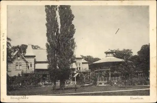 Ak Haarlem Nordholland Niederlande, Brongebouw