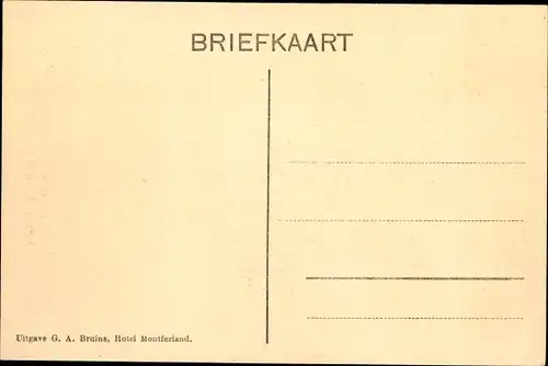 Ak Montferland Gelderland Niederlande, Trap Oostzyde