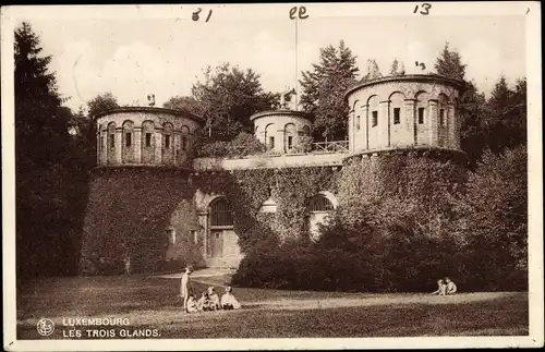 Ak Luxemburg Luxembourg, Les Trois Glands