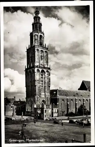 Ak Groningen Niederlande, Martinitoren