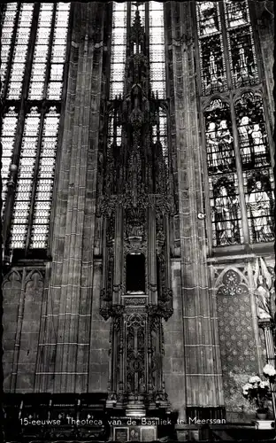 Ak Meerssen Limburg Niederlande, 15-eeuwse Theoteca van de Basiliek