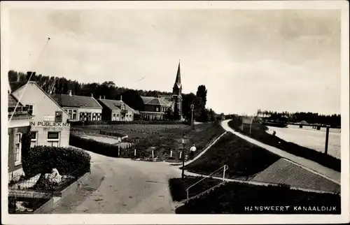 Ak Hansweert Zeeland, Kanaaldijk