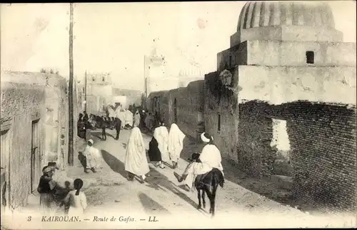 Ak Kairouan Tunesien, Route de Gafsa