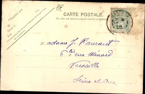 Ak Mascara Algerien, Kirche