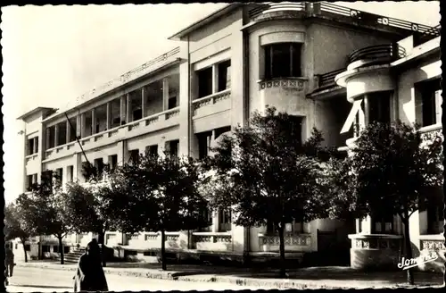 Ak Tizi Ouzou Algerien, La Gendarmerie, Straßenpartie, Gebäude