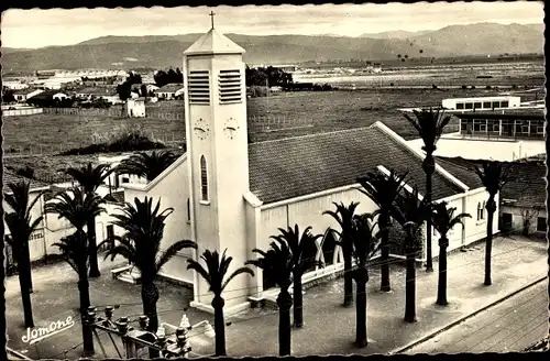 Ak Maison Blanche Algerien, L'Eglise