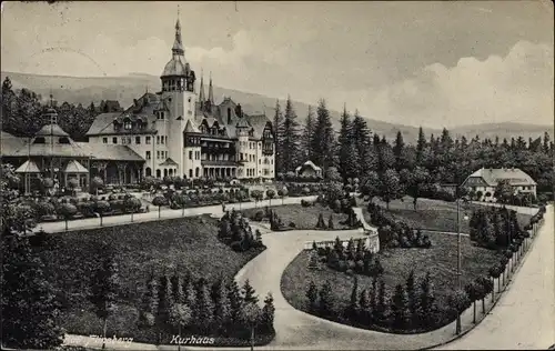 Ak Świeradów Zdrój Bad Flinsberg Schlesien, Kurhaus