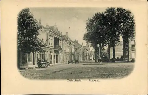 Ak Meppel Drenthe Niederlande, Zuideinde