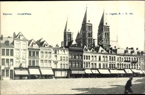 Ak Tournai Wallonien Hennegau, Grand' Place