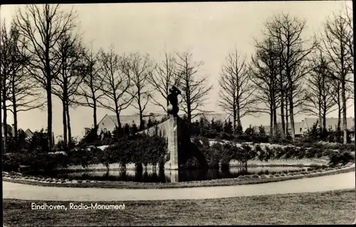 Ak Eindhoven Nordbrabant Niederlande, Radio-Monument