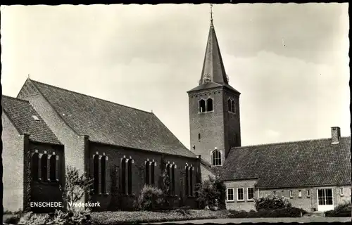 Ak Enschede Overijssel Niederlande, Vredeskerk
