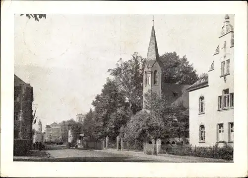 Ak Neustadt an der Orla in Thüringen, Ernst Thälmann Straße, Blick zur Stadt