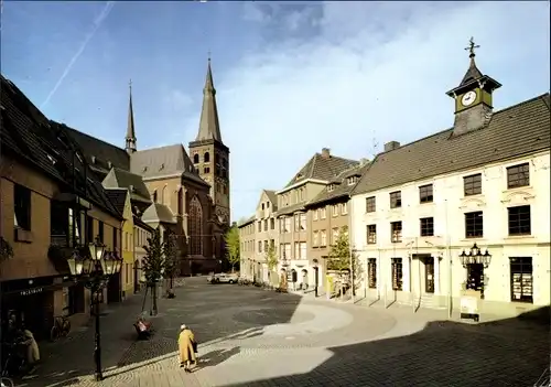 Ak Tönisvorst am Niederrhein, Rathausplatz