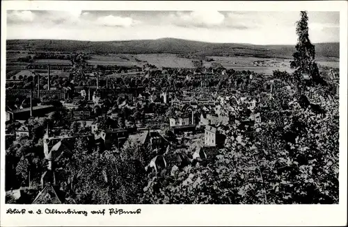 Ak Pößneck in Thüringen, Blick a.d. Altenburg