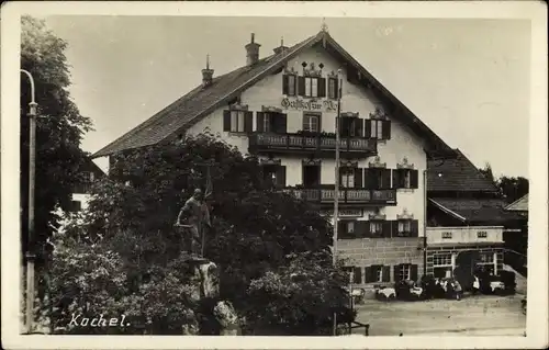 Ak Kochel am See in Oberbayern, Gasthof