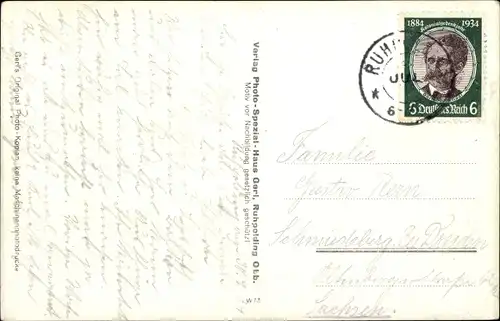 Ak Ruhpolding in Oberbayern, Bauernhaus