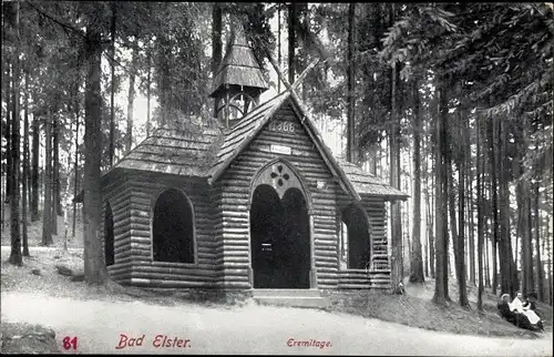 Ak Bad Elster im Vogtland, Eremitage