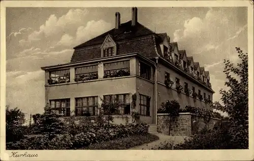 Ak Paudritzsch Leisnig in Sachsen, Erholungsheim, Kurhaus