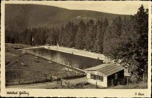 Ak Gehlberg Suhl in Thüringen, Waldbad