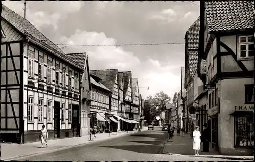 Ak Hessisch Oldendorf an der Weser, Lange Straße