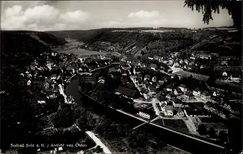 Ak Sulz am Neckar, Ansicht von Osten