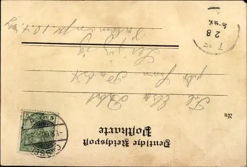 Ak Kassel in Hessen, Blick auf die Fulda und Unterneustadt