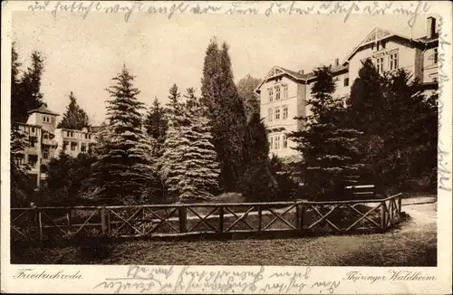 Ak Friedrichroda im Thüringer Wald, Thüringer Waldheim