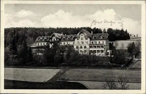 Ak  Mühlhausen Bad Elster Vogtland, Genesungsheim der L.V.A.