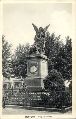 Ak Herford in Westfalen, Kriegerdenkmal