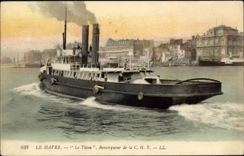 Ak Le Havre, Le Titan, Remorqueur de la CGT