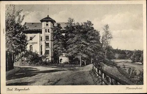 Ak Głuchołazy Zdrój Bad Ziegenhals Schlesien, Marienfried