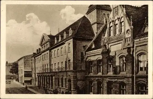 Ak Katowice Kattowitz Oberschlesien, Postamt