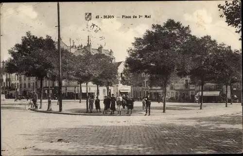 Ak Dijon Côte d'Or, Place du 1er Mai