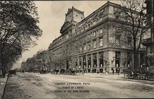 Ak Paris IX Opéra, Credit Lyonnais, L'Hotel