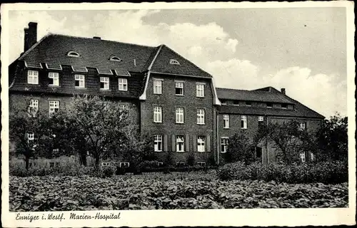 Ak Enniger Ennigerloh in Westfalen, Marien-Hospital