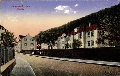 Ak Landstuhl in der Pfalz, Hospital